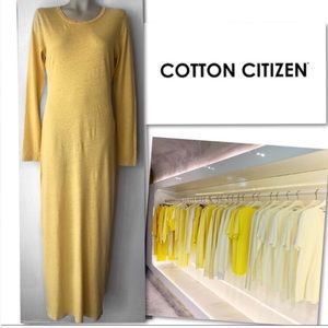 Cotton Citizen Dresses - 🆕 COTTON CITIZEN HEMP COTTON YELLOW MAXI DRESS S Cotton Citizen Dresses - 🆕 COTTON CITIZEN HEMP COTTON YELLOW MAXI DRESS S